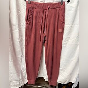 Alo Muse sweatpant in Burgundy Truffle